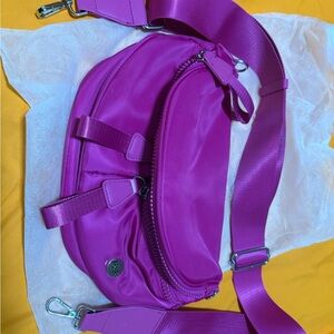 Chic Purple Crossbody Bag